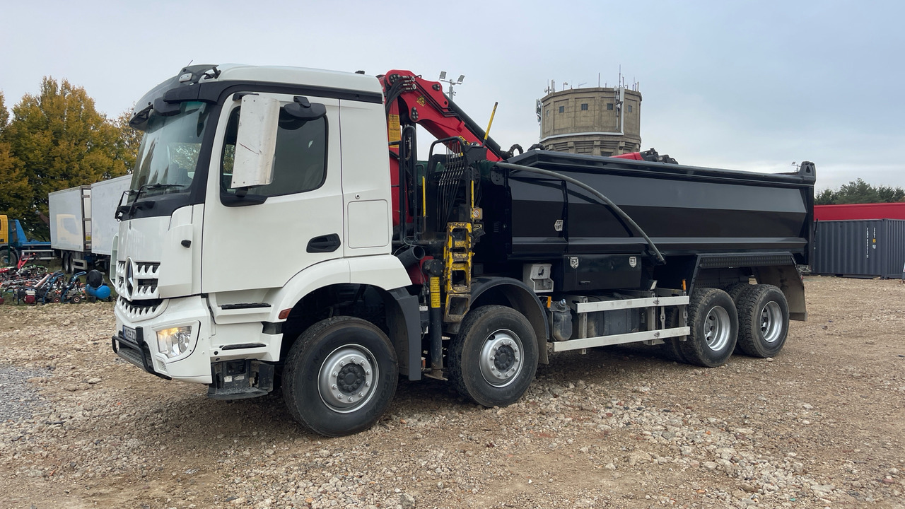 MERCEDES-BENZ AROCS - شاحنة قلاب, شاحنة كرين: صورة 2 MERCEDES-BENZ AROCS - شاحنة قلاب, شاحنة كرين: صورة 2