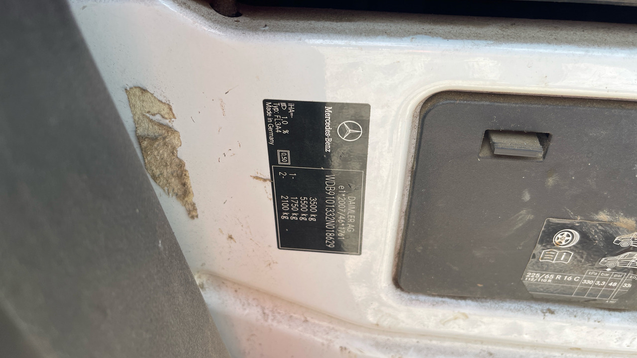 شاحنة مفتوحة MERCEDES-BENZ SPRINTER 314 CDI: صورة 10