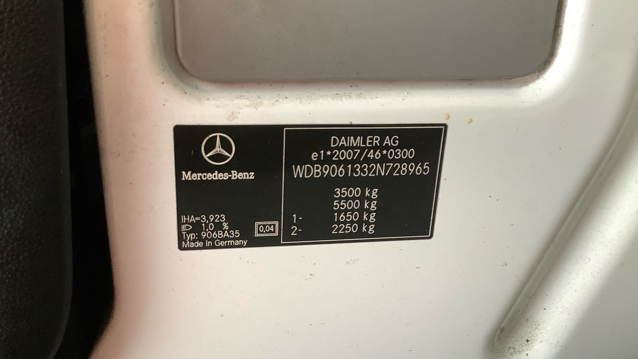 شاحنة مُبرّدة للتوصيل MERCEDES-BENZ SPRINTER 314 CDI: صورة 12