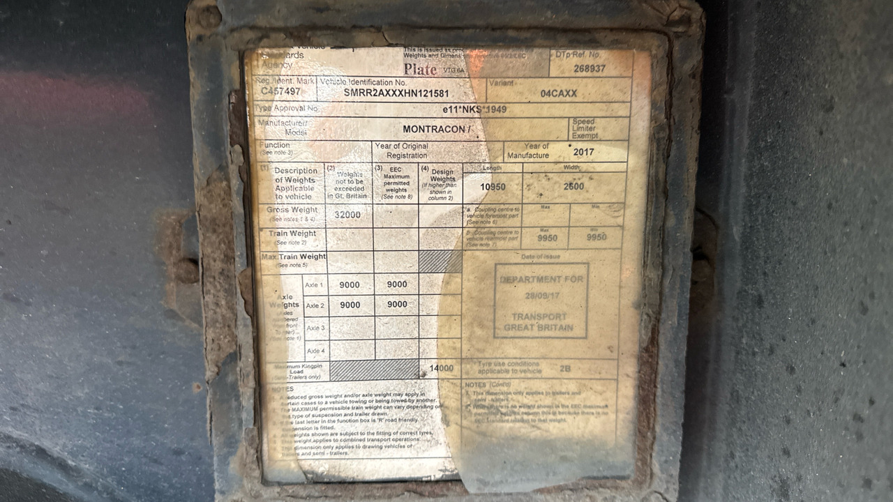 عربة مقطورة MONTRACON FRIDGE BOX: صورة 11 عربة مقطورة MONTRACON FRIDGE BOX: صورة 11