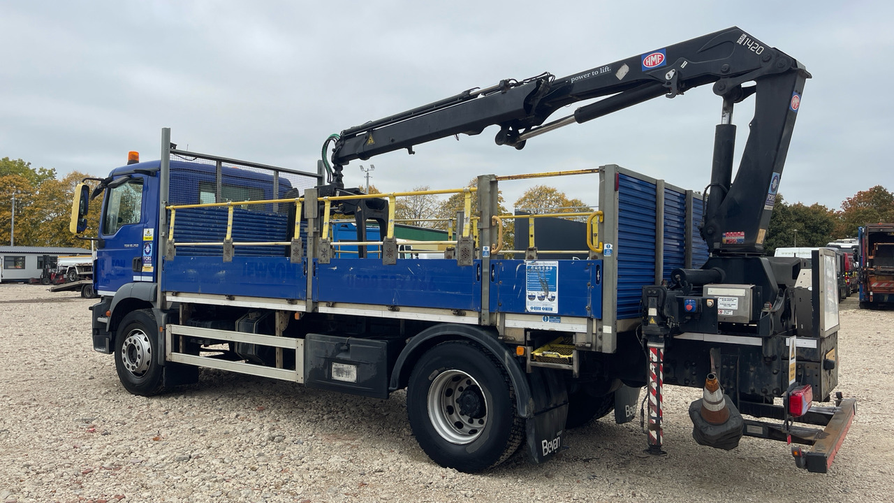 Man TGM 18.250 - شاحنات مسطحة, شاحنة كرين: صورة 3 Man TGM 18.250 - شاحنات مسطحة, شاحنة كرين: صورة 3