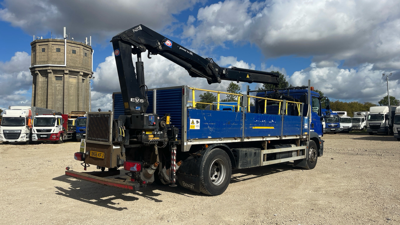 Man TGM 18.250 - شاحنات مسطحة, شاحنة كرين: صورة 4 Man TGM 18.250 - شاحنات مسطحة, شاحنة كرين: صورة 4