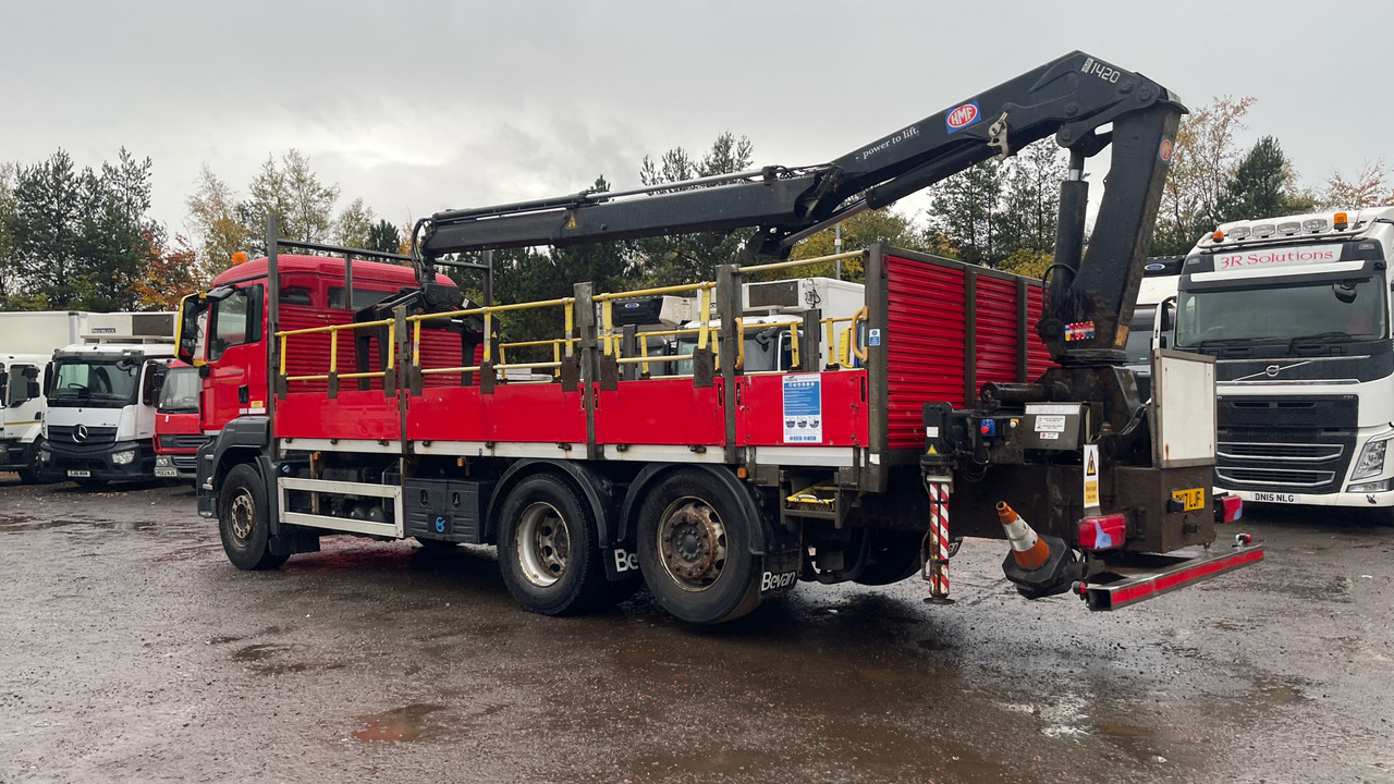 Man TGS 26.360 - شاحنات مسطحة, شاحنة كرين: صورة 3 Man TGS 26.360 - شاحنات مسطحة, شاحنة كرين: صورة 3