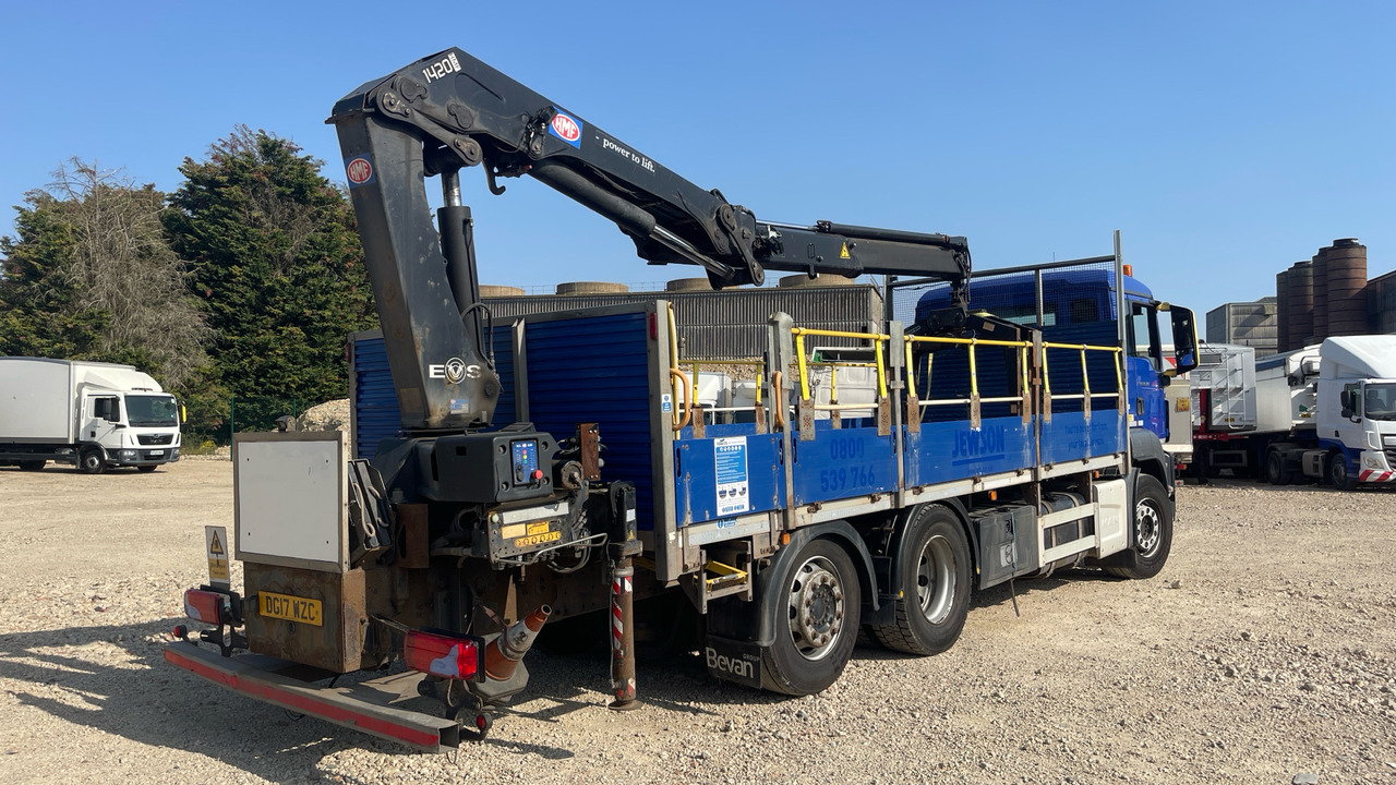 Man TGS 26.360 - شاحنات مسطحة, شاحنة كرين: صورة 4 Man TGS 26.360 - شاحنات مسطحة, شاحنة كرين: صورة 4