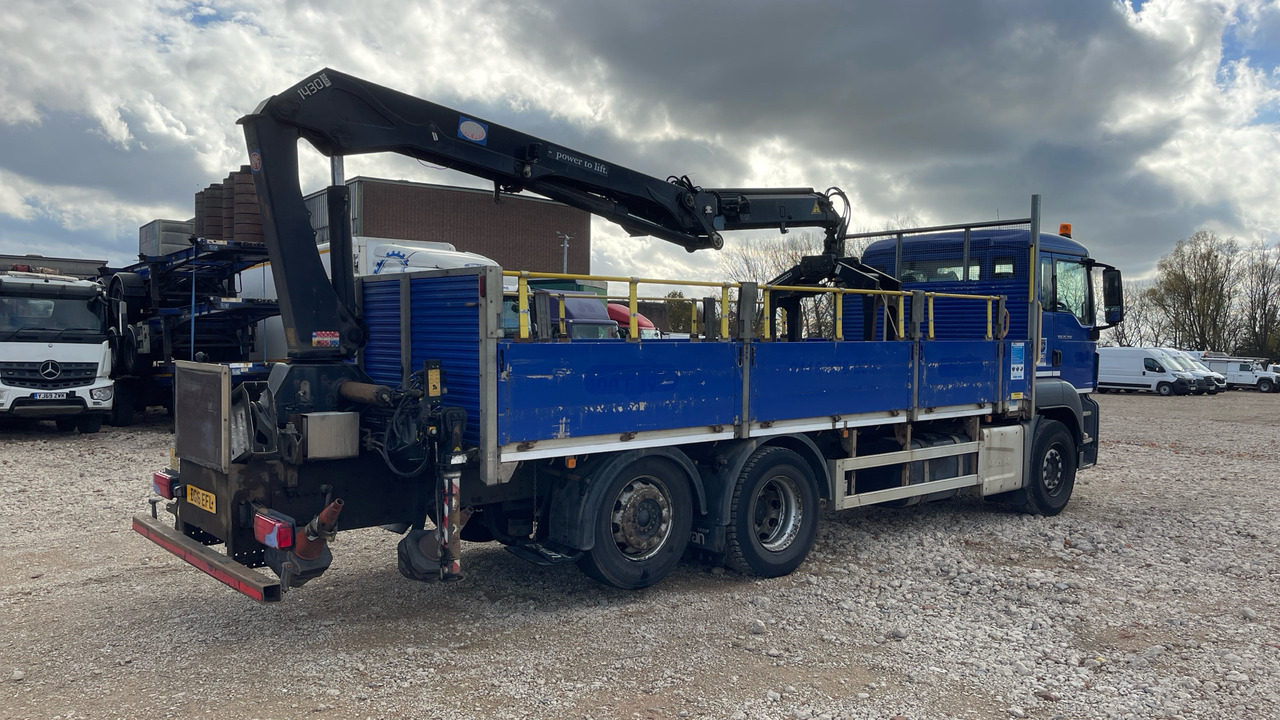 Man TGS 26.360 - شاحنات مسطحة, شاحنة كرين: صورة 4 Man TGS 26.360 - شاحنات مسطحة, شاحنة كرين: صورة 4