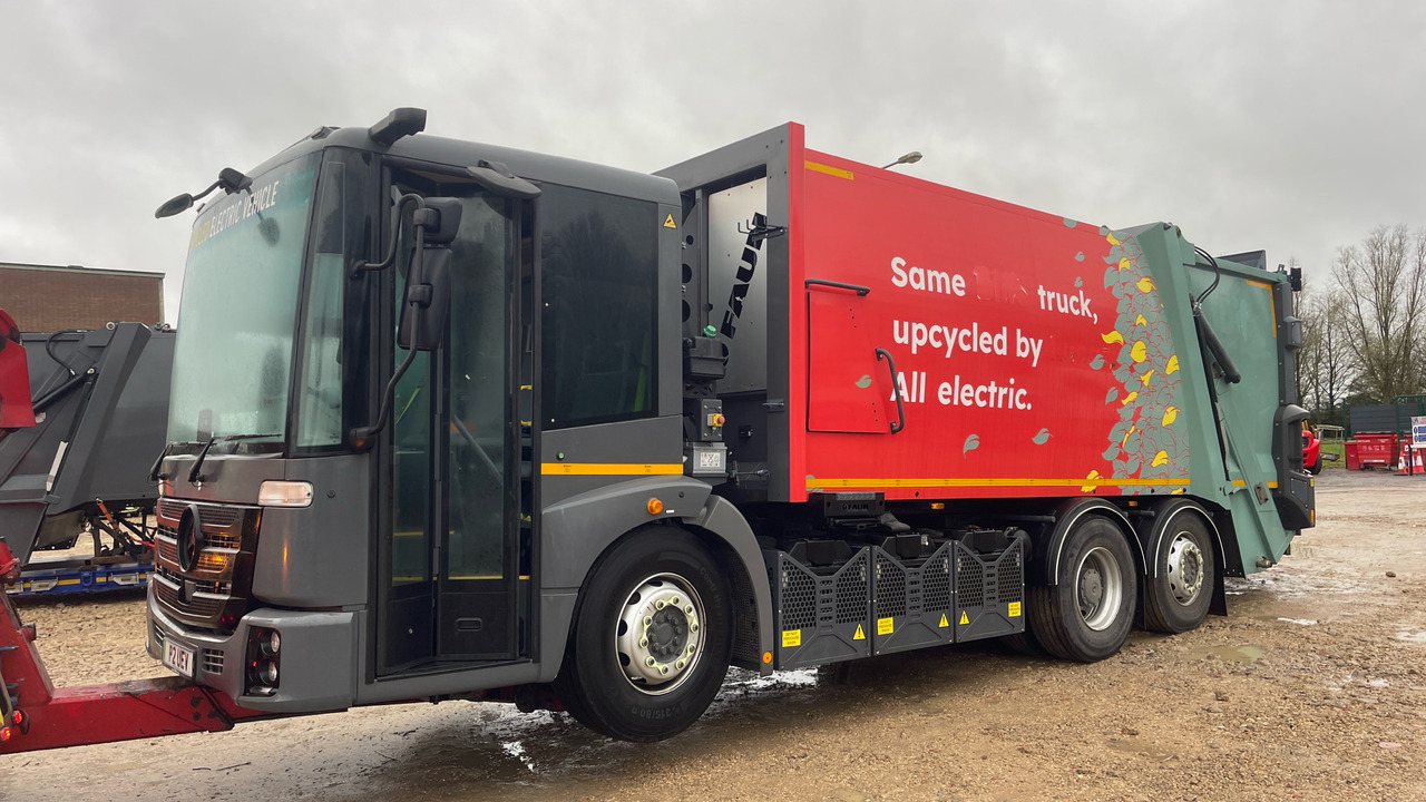 Mercedes-Benz Econic - شاحنة النفايات: صورة 3 Mercedes-Benz Econic - شاحنة النفايات: صورة 3