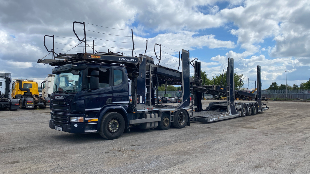 SCANIA P 410 - شاحنة نقل سيارات شاحنة: صورة 2 SCANIA P 410 - شاحنة نقل سيارات شاحنة: صورة 2