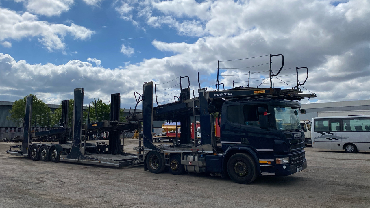 SCANIA P 410 - شاحنة نقل سيارات شاحنة: صورة 1 SCANIA P 410 - شاحنة نقل سيارات شاحنة: صورة 1