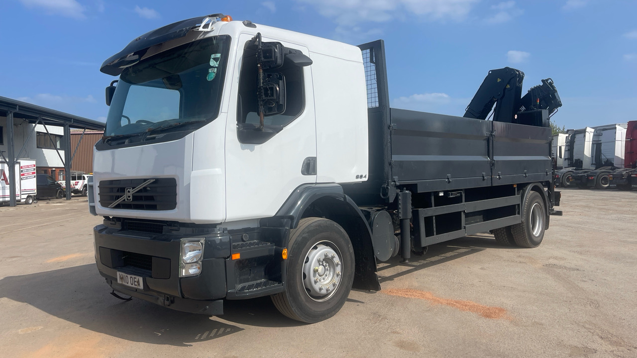VOLVO FE 340 - شاحنات مسطحة, شاحنة كرين: صورة 2 VOLVO FE 340 - شاحنات مسطحة, شاحنة كرين: صورة 2