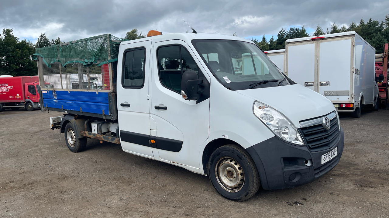 Vauxhall Movano 2.3 CDTI BiTurbo ecoFLEX H1 Crew Cab Tipper 136ps - قلاب صغير: صورة 1 Vauxhall Movano 2.3 CDTI BiTurbo ecoFLEX H1 Crew Cab Tipper 136ps - قلاب صغير: صورة 1