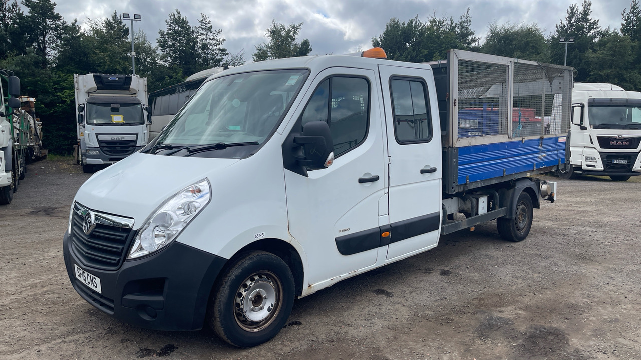 Vauxhall Movano 2.3 CDTI BiTurbo ecoFLEX H1 Crew Cab Tipper 136ps - قلاب صغير: صورة 2 Vauxhall Movano 2.3 CDTI BiTurbo ecoFLEX H1 Crew Cab Tipper 136ps - قلاب صغير: صورة 2
