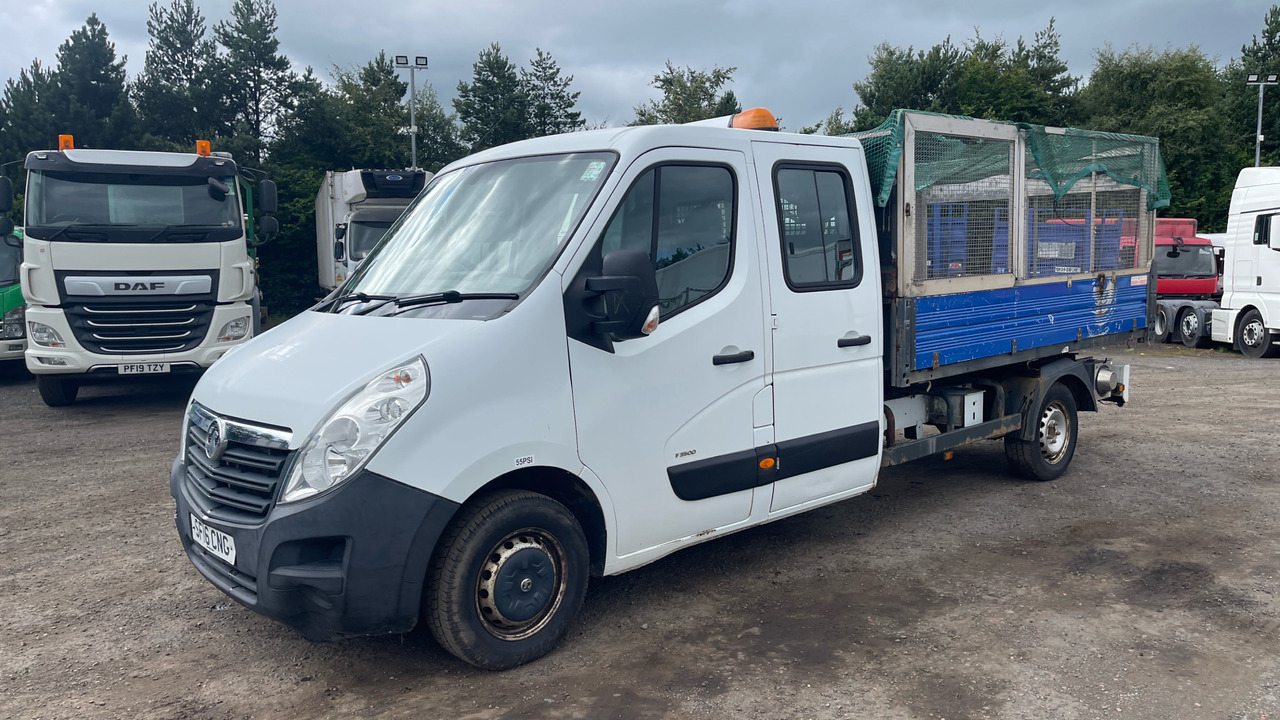 Vauxhall Movano 2.3 CDTI BiTurbo ecoFLEX H1 Crew Cab Tipper 136ps - قلاب صغير: صورة 2 Vauxhall Movano 2.3 CDTI BiTurbo ecoFLEX H1 Crew Cab Tipper 136ps - قلاب صغير: صورة 2