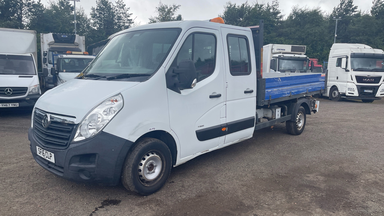 Vauxhall Movano 2.3 CDTI BiTurbo ecoFLEX H1 Crew Cab Tipper 136ps - قلاب صغير: صورة 2 Vauxhall Movano 2.3 CDTI BiTurbo ecoFLEX H1 Crew Cab Tipper 136ps - قلاب صغير: صورة 2