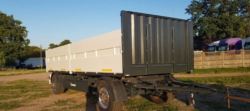 Krone Budowlana Skrzynia Odnowiona - مقطورات مسطحة: صورة 1 Krone Budowlana Skrzynia Odnowiona - مقطورات مسطحة: صورة 1