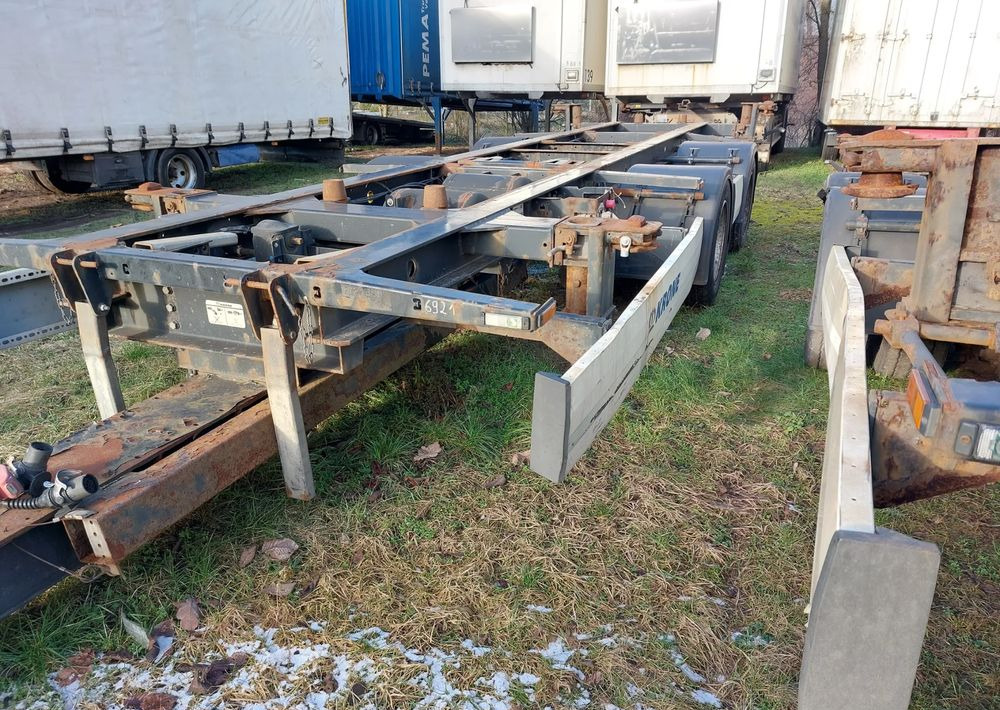Krone Tandem BDF - مقطورة نقل الحاويات: صورة 5 Krone Tandem BDF - مقطورة نقل الحاويات: صورة 5