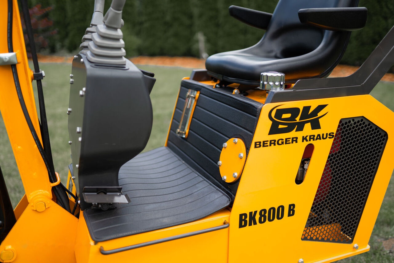 Berger Kraus BK800B Nowa minikoparka Mini excavator - حفارة مُصَّغرة: صورة 3 Berger Kraus BK800B Nowa minikoparka Mini excavator - حفارة مُصَّغرة: صورة 3
