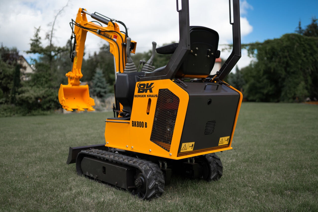 Berger Kraus BK800B Nowa minikoparka Mini excavator - حفارة مُصَّغرة: صورة 2 Berger Kraus BK800B Nowa minikoparka Mini excavator - حفارة مُصَّغرة: صورة 2