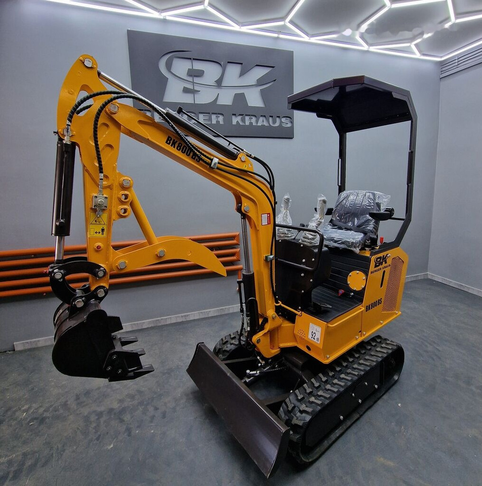 Berger Kraus BK800BS Nowa minikoparka Mini excavator Torsion arm - حفارة مُصَّغرة: صورة 1 Berger Kraus BK800BS Nowa minikoparka Mini excavator Torsion arm - حفارة مُصَّغرة: صورة 1