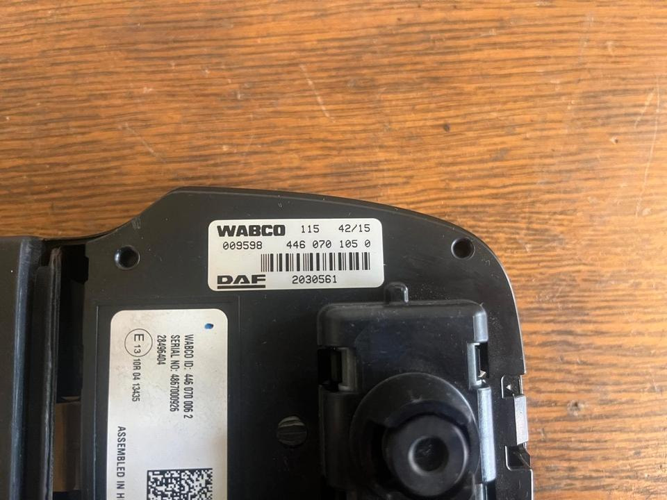 DAF XF EU6 Kamera 2030561 WABCO 4460701050 - جهاز استشعار - شاحنة: صورة 5 DAF XF EU6 Kamera 2030561 WABCO 4460701050 - جهاز استشعار - شاحنة: صورة 5