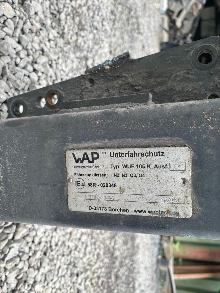 LKW Unterfahrschutz WUF 105 K verstellbar - إطار/ شاسيه - شاحنة: صورة 4 LKW Unterfahrschutz WUF 105 K verstellbar - إطار/ شاسيه - شاحنة: صورة 4