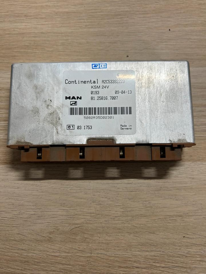 MAN KSM Continental Steuergerät 81.25816.7007 - وحدة تحكم الكتروني - شاحنة: صورة 2 MAN KSM Continental Steuergerät 81.25816.7007 - وحدة تحكم الكتروني - شاحنة: صورة 2