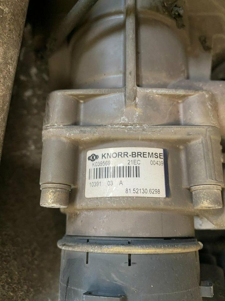 MAN TGA TGX Fußbremsventil 81259706103 Knorr Bremse 81521306298 - صمام الفرامل - شاحنة: صورة 4 MAN TGA TGX Fußbremsventil 81259706103 Knorr Bremse 81521306298 - صمام الفرامل - شاحنة: صورة 4