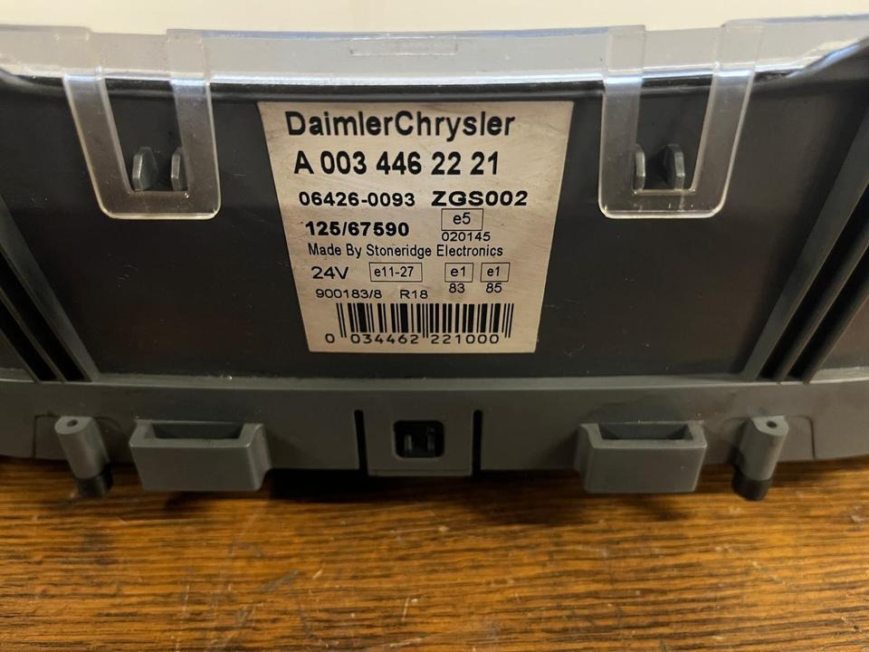 Mercedes Atego Kombiinstrument / Tacho A0034462221 - لوحة القيادة - شاحنة: صورة 3 Mercedes Atego Kombiinstrument / Tacho A0034462221 - لوحة القيادة - شاحنة: صورة 3