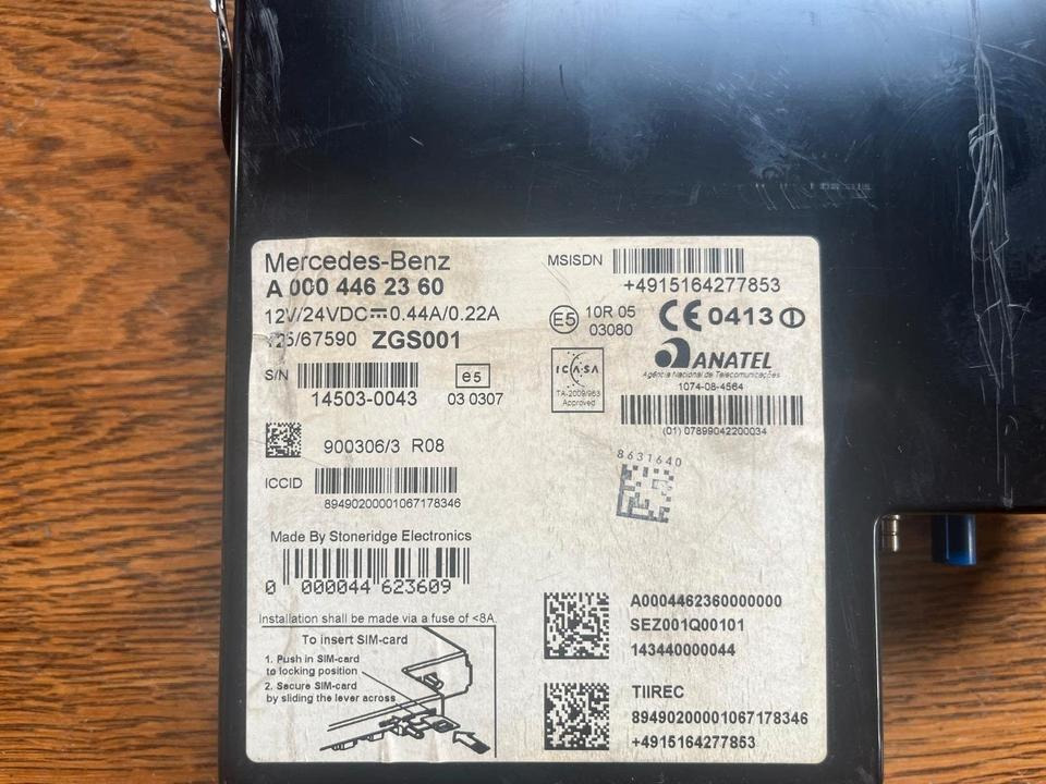 Mercedes-Benz Actros MP4 Tachograph FLEETBOARD A0004462360 - تاكوغراف - شاحنة: صورة 2 Mercedes-Benz Actros MP4 Tachograph FLEETBOARD A0004462360 - تاكوغراف - شاحنة: صورة 2