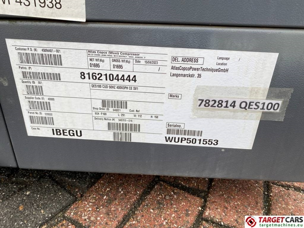 جديدة مجموعة المولدات Atlas Copco QES100 Diesel 100KVA Generator 400/230V Unused: صورة 11