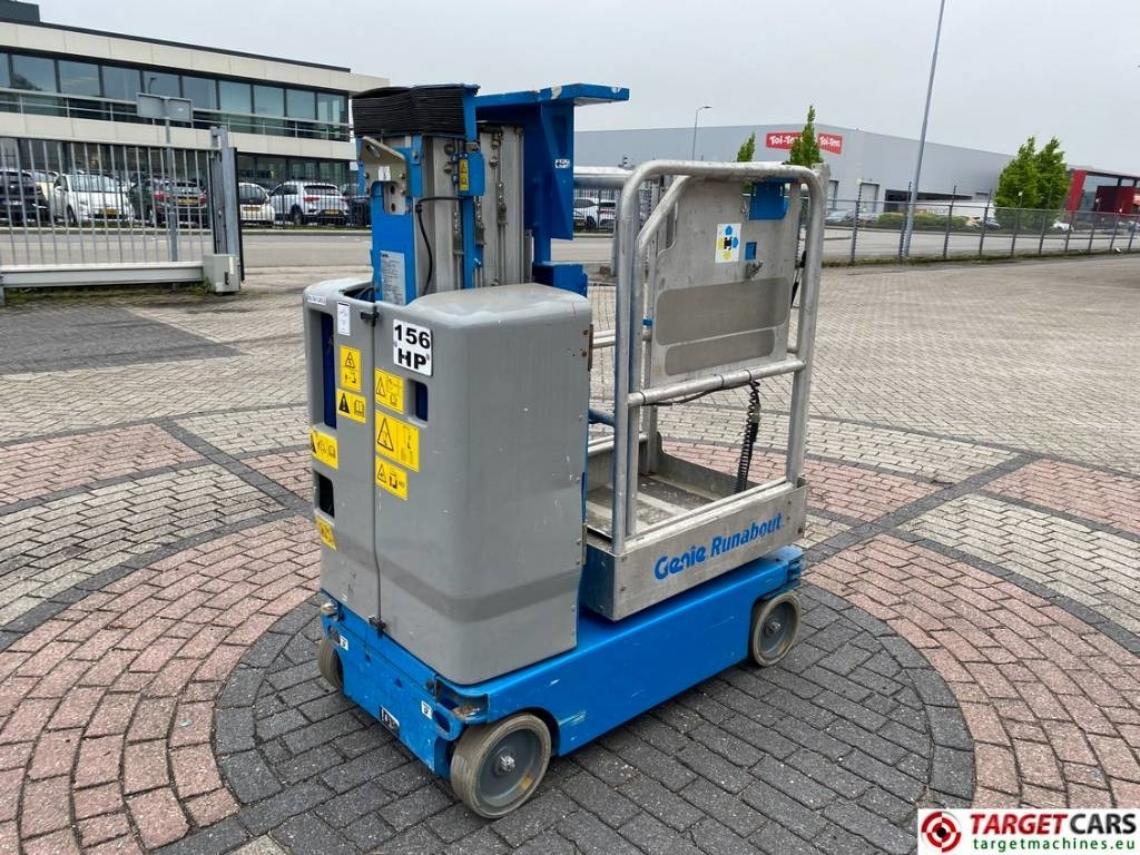 Genie GR15 Runabout Electric Vertical Mast Lift 652cm - الرأسي رفع الصاري: صورة 3 Genie GR15 Runabout Electric Vertical Mast Lift 652cm - الرأسي رفع الصاري: صورة 3