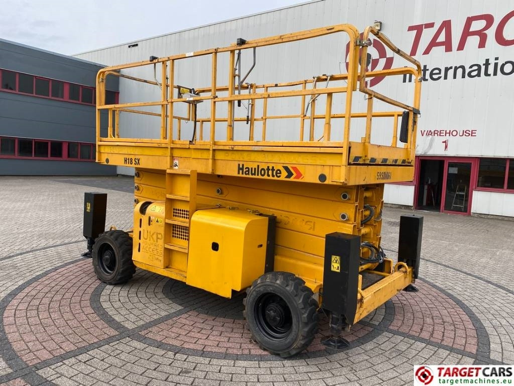 Haulotte H18SXNT Diesel H18SX 4x4 Scissor Work Lift 1800cm - رافعة هيدروليكية مقصية: صورة 4 Haulotte H18SXNT Diesel H18SX 4x4 Scissor Work Lift 1800cm - رافعة هيدروليكية مقصية: صورة 4