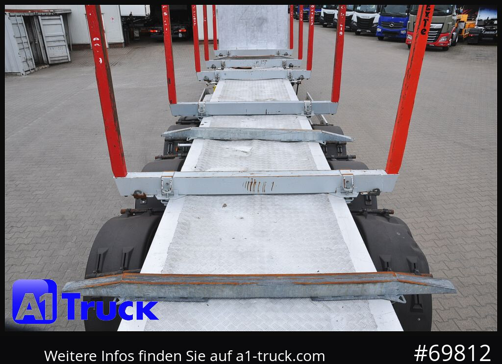 BENALU Timberliner, Vollalu, 2x Liftachse, Lang-Holz, - نصف مقطورة اخشاب: صورة 3 BENALU Timberliner, Vollalu, 2x Liftachse, Lang-Holz, - نصف مقطورة اخشاب: صورة 3