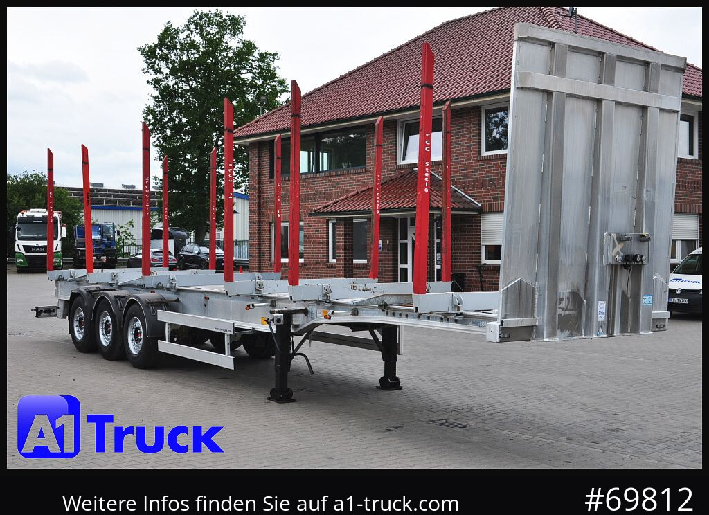 BENALU Timberliner, Vollalu, 2x Liftachse, Lang-Holz, - نصف مقطورة اخشاب: صورة 1 BENALU Timberliner, Vollalu, 2x Liftachse, Lang-Holz, - نصف مقطورة اخشاب: صورة 1