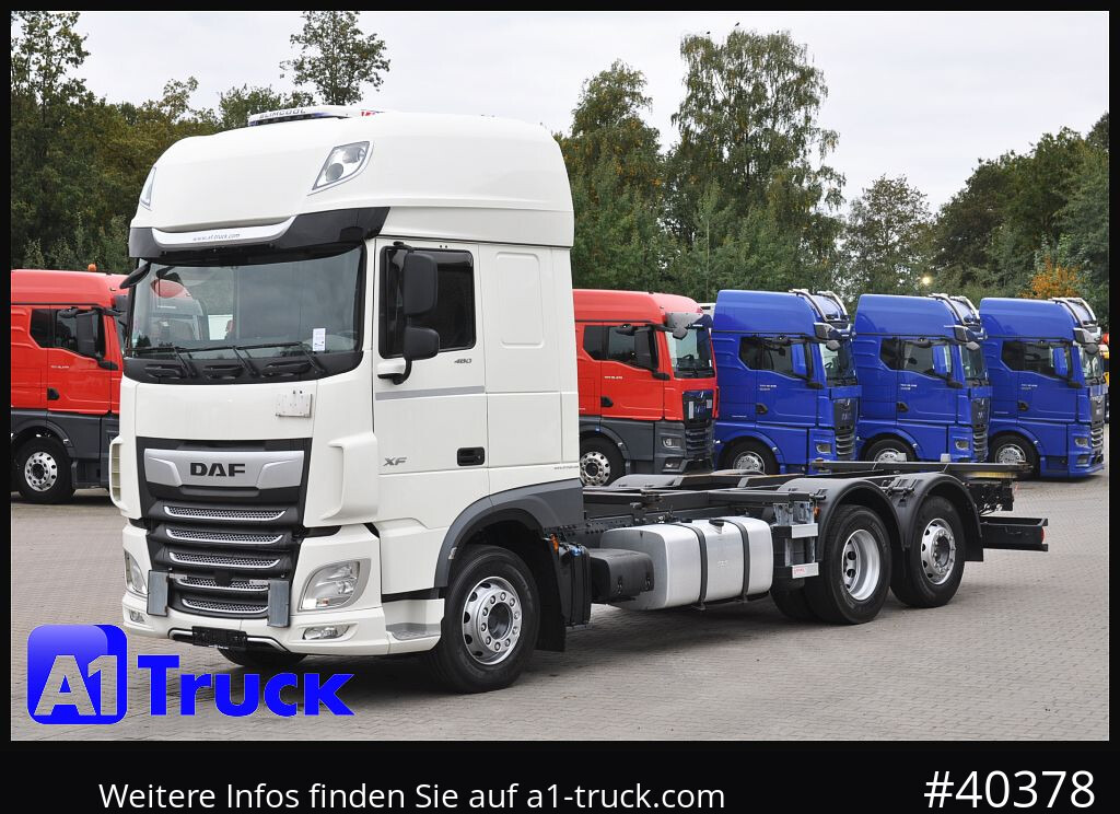 شاحنات الحاويات / جسم علوي قابل للتغيير شاحنة DAF DAF XF 480 FAN SSC Intarder, Lenkachse Standlklima: صورة 10 شاحنات الحاويات / جسم علوي قابل للتغيير شاحنة DAF DAF XF 480 FAN SSC Intarder, Lenkachse Standlklima: صورة 10