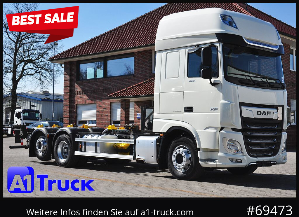 DAF DAF XF 480 FAR SSC Intarder Multiwechsler, 7.82 - شاحنات الحاويات / جسم علوي قابل للتغيير شاحنة: صورة 1 DAF DAF XF 480 FAR SSC Intarder Multiwechsler, 7.82 - شاحنات الحاويات / جسم علوي قابل للتغيير شاحنة: صورة 1