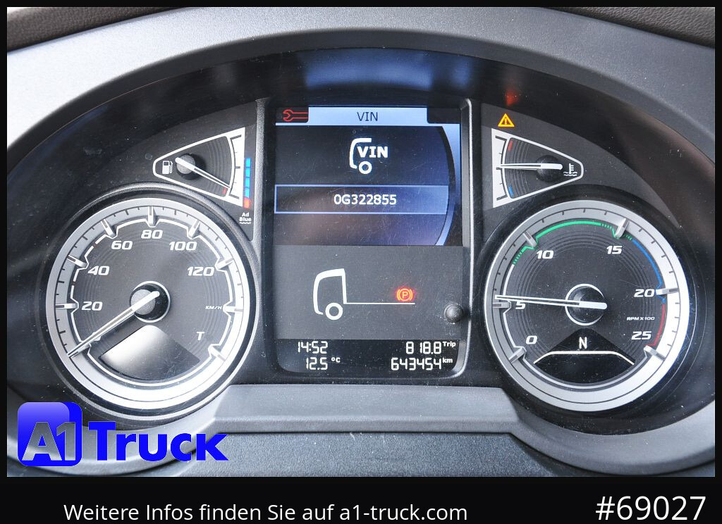 DAF XF 480 FAN Intarder LBW 2t. Lenkachse Steering - شاحنات الحاويات / جسم علوي قابل للتغيير شاحنة: صورة 4 DAF XF 480 FAN Intarder LBW 2t. Lenkachse Steering - شاحنات الحاويات / جسم علوي قابل للتغيير شاحنة: صورة 4