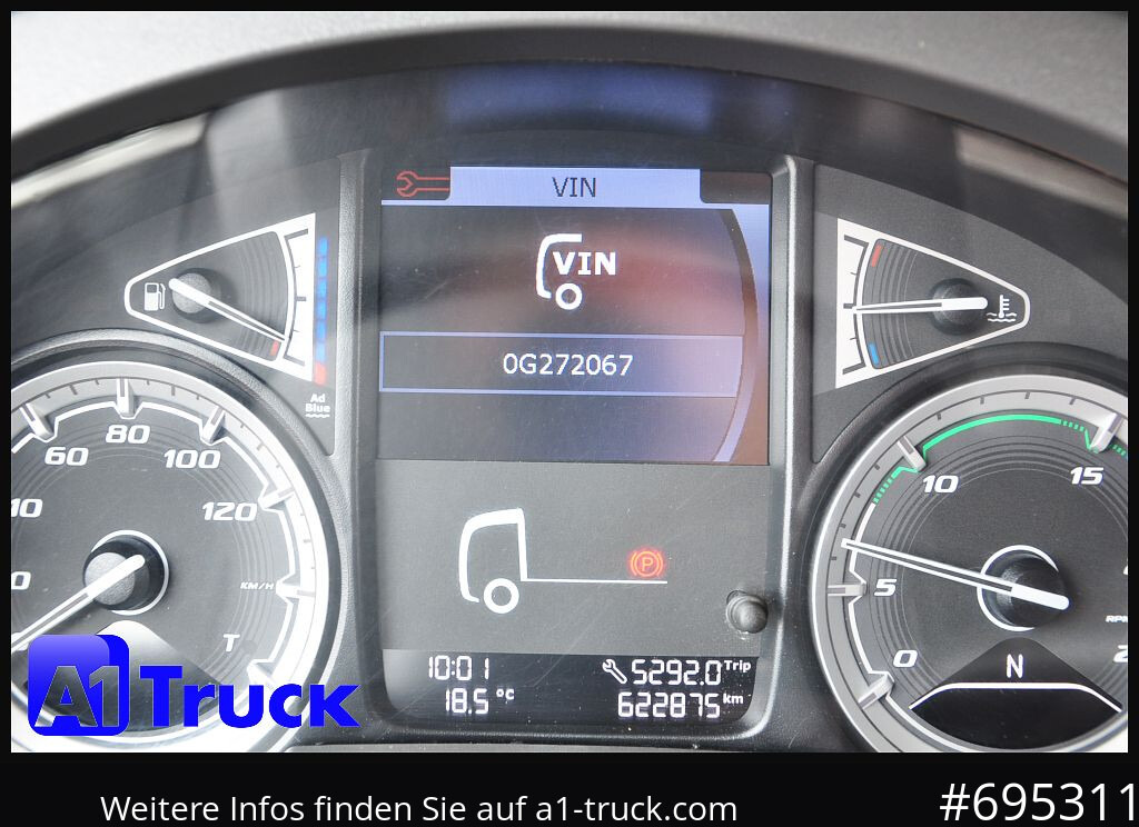 DAF XF 480 SSC, Jumbozug, Lenkachse, Standklima, 120m³ - شاحنة ستارة: صورة 4 DAF XF 480 SSC, Jumbozug, Lenkachse, Standklima, 120m³ - شاحنة ستارة: صورة 4