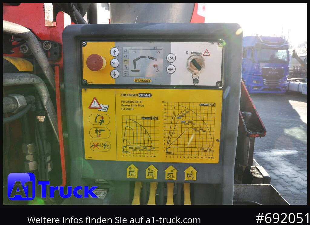 DAF XF 510 SSC PK 34.002, Jib Seilwinde Funk DAF XF 510 SSC PK 34.002, Jib Seilwinde Funk: صورة 13