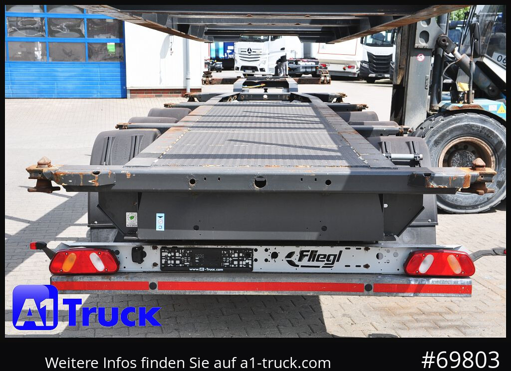 FLIEGL SDS01, Langholz, Containeraufbau, Liftachse, - نصف مقطورة اخشاب: صورة 2 FLIEGL SDS01, Langholz, Containeraufbau, Liftachse, - نصف مقطورة اخشاب: صورة 2