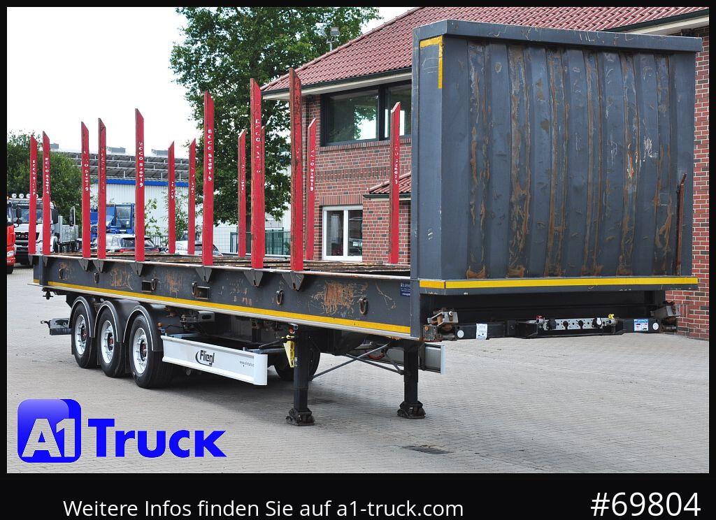 FLIEGL SDS01, Langholz, Containeraufbau, Liftachse, - نصف مقطورة اخشاب: صورة 1 FLIEGL SDS01, Langholz, Containeraufbau, Liftachse, - نصف مقطورة اخشاب: صورة 1