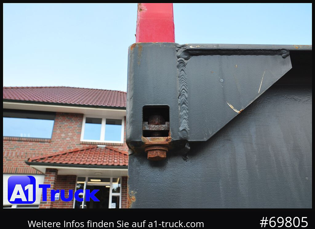 نصف مقطورة اخشاب FLIEGL SDS01, Langholz, Containeraufbau, Liftachse,: صورة 7