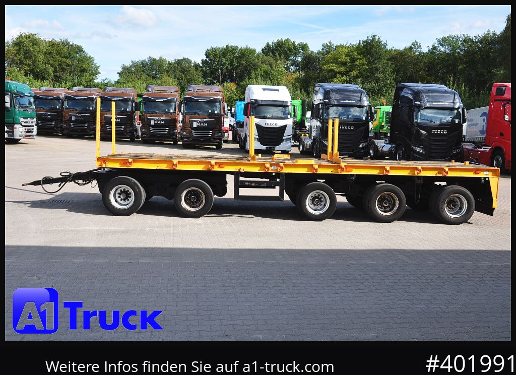 مقطورات مسطحة GOLDHOFER 5 achs Ballast, Lenkachse, 50to., Schwerlast,: صورة 10 مقطورات مسطحة GOLDHOFER 5 achs Ballast, Lenkachse, 50to., Schwerlast,: صورة 10