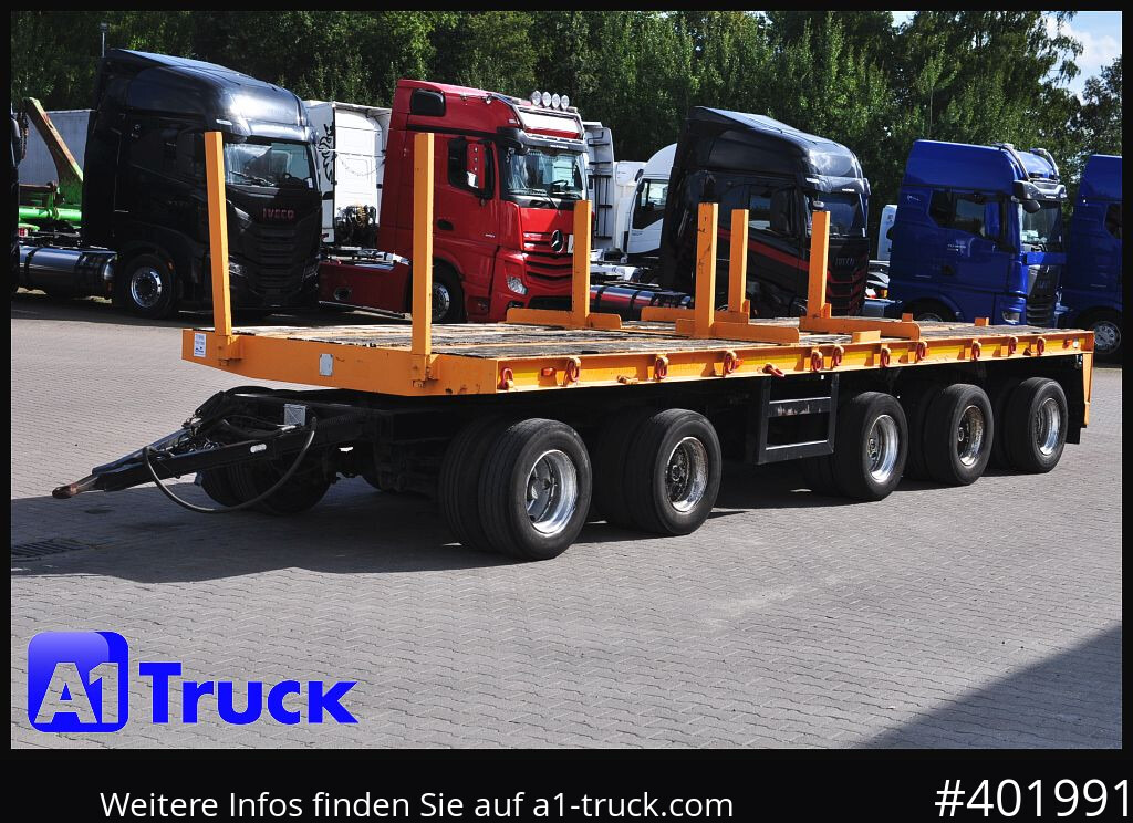 مقطورات مسطحة GOLDHOFER 5 achs Ballast, Lenkachse, 50to., Schwerlast,: صورة 11 مقطورات مسطحة GOLDHOFER 5 achs Ballast, Lenkachse, 50to., Schwerlast,: صورة 11