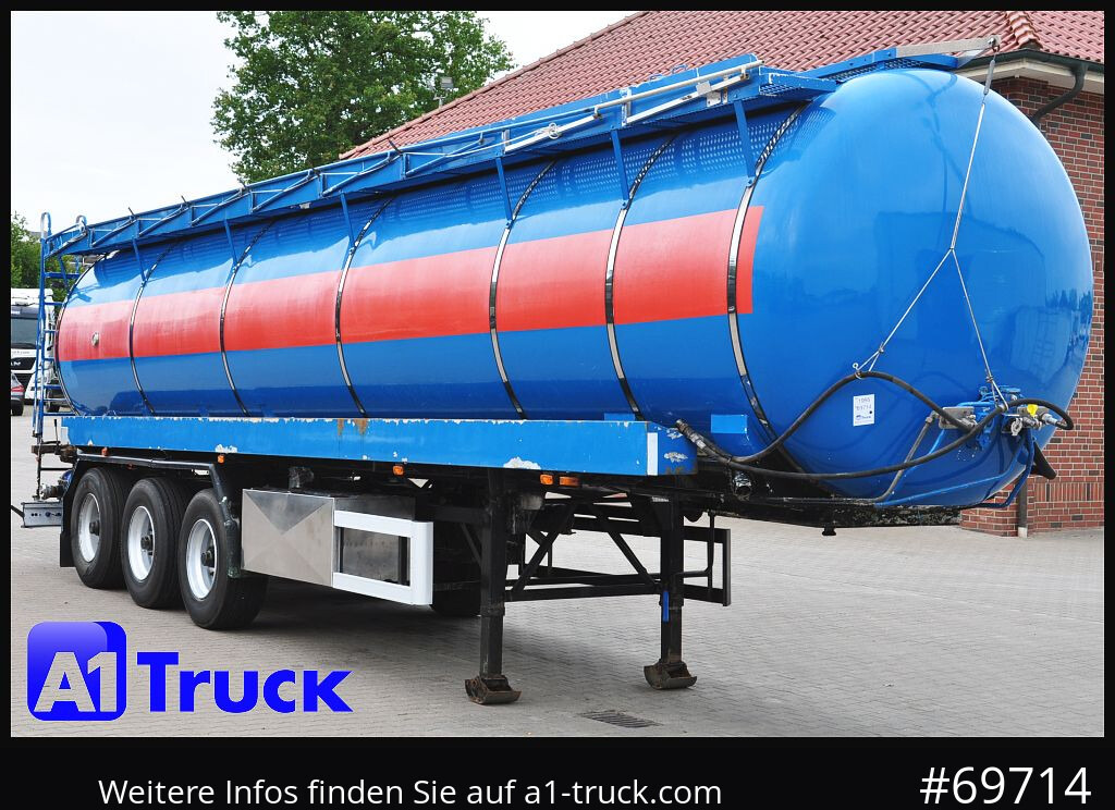 HENDRICKS,GOCH ca 32m³ Vogelsang Pumpe Gülle Sickerwasser - نصف مقطورة صهريج: صورة 1 HENDRICKS,GOCH ca 32m³ Vogelsang Pumpe Gülle Sickerwasser - نصف مقطورة صهريج: صورة 1
