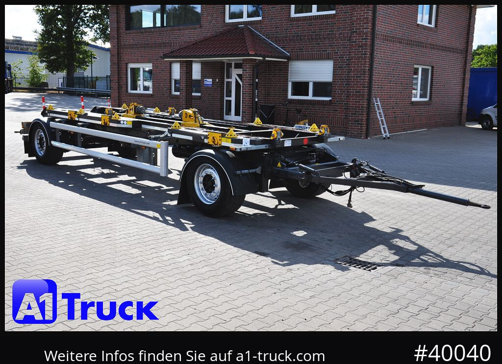 HUEFFERMANN HMA 18.24, Absetzer, Multi-Fix, Frontbeladung, - مقطورة هوك ليفت/ لود لوجر: صورة 1 HUEFFERMANN HMA 18.24, Absetzer, Multi-Fix, Frontbeladung, - مقطورة هوك ليفت/ لود لوجر: صورة 1