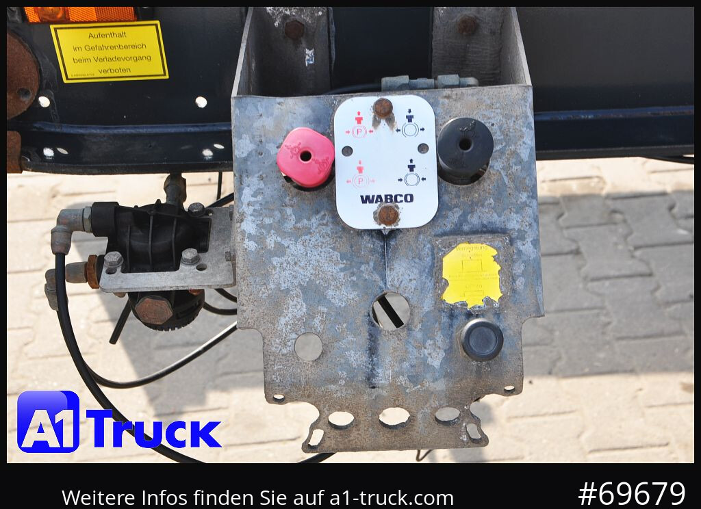 HUEFFERMANN HSA 1870 Luft, SAF, Scheibenbremse - مقطورة هوك ليفت/ لود لوجر: صورة 3 HUEFFERMANN HSA 1870 Luft, SAF, Scheibenbremse - مقطورة هوك ليفت/ لود لوجر: صورة 3