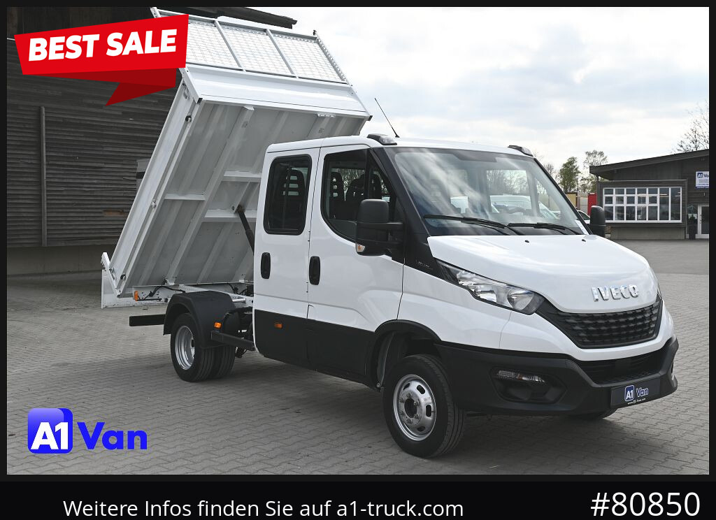IVECO Daily 35C14 Kipper, Klima, Tempomat, AHK - قلاب صغير, الشاحنات الصغيرة كابينة مزدوجة: صورة 1 IVECO Daily 35C14 Kipper, Klima, Tempomat, AHK - قلاب صغير, الشاحنات الصغيرة كابينة مزدوجة: صورة 1