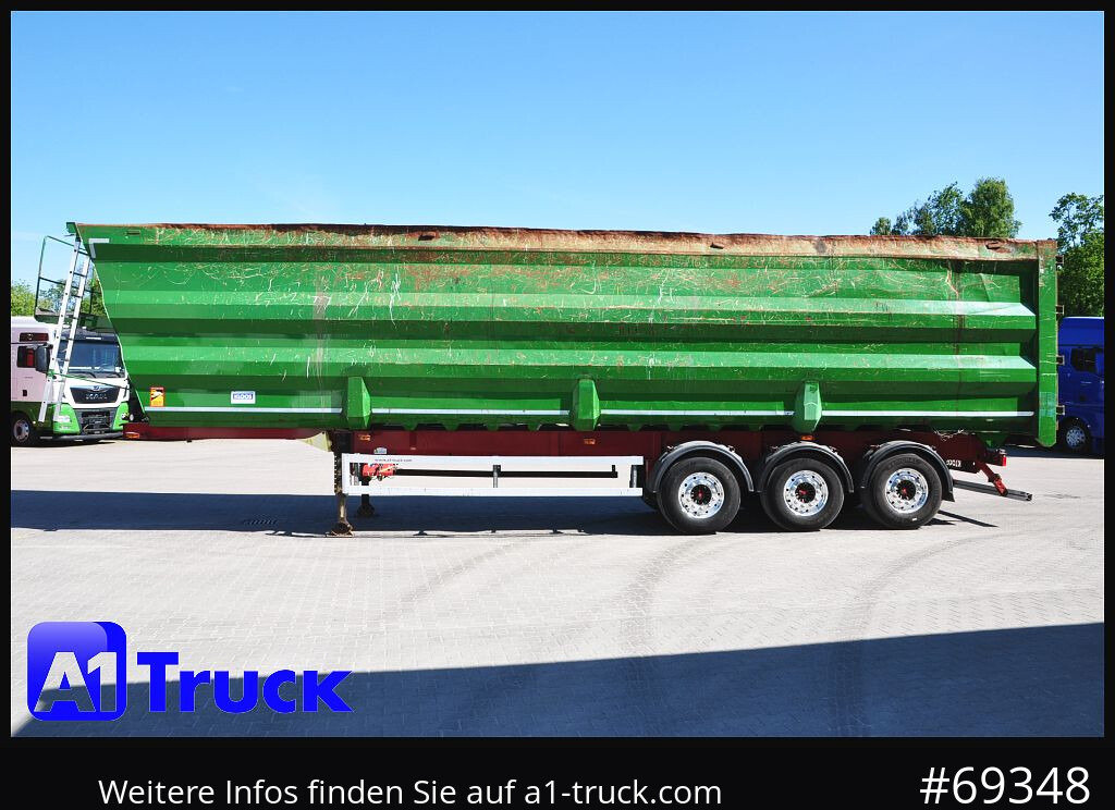 قلابة نصف مقطورة نصف مقطورة قلابة KEMPF Kloos, Kippmulde, Stahl, 65m³, Liftachse,: صورة 12