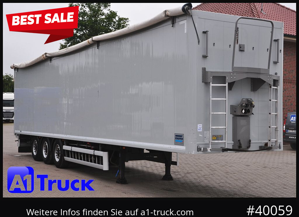 KNAPEN K100, Liftachse, Funk ca. 90m³ - نصف مقطورة مباشرة: صورة 1 KNAPEN K100, Liftachse, Funk ca. 90m³ - نصف مقطورة مباشرة: صورة 1