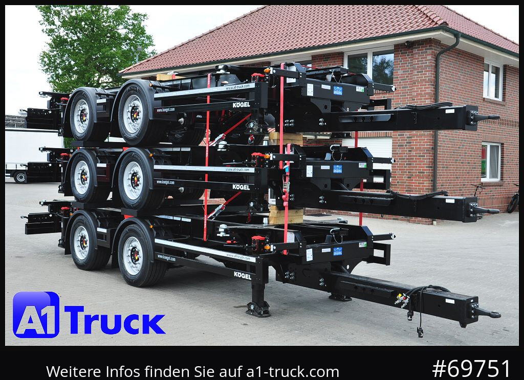 KOEGEL ZW 18 BDF, Midi Tandem, für 1120 + 1320 WB - شاحنة: صورة 1 KOEGEL ZW 18 BDF, Midi Tandem, für 1120 + 1320 WB - شاحنة: صورة 1